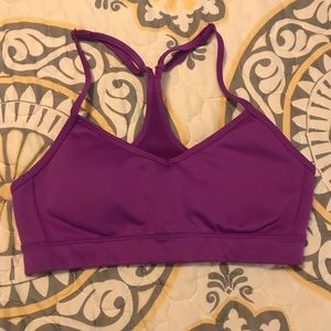 Purple Adidas Climalite sports bra Size Small